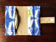 Load image into Gallery viewer, Shibori Inspired Diaper Clutch
