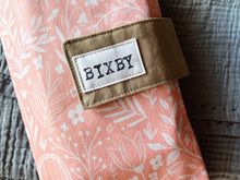 Load image into Gallery viewer, Pink Fairy Garden Diaper Clutch
