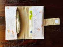 Load image into Gallery viewer, Paper Airplanes Diaper Clutch
