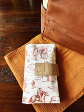 Load image into Gallery viewer, Western Toile Diaper Clutch
