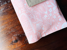 Load image into Gallery viewer, Pink Fairy Garden Diaper Clutch
