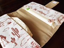 Load image into Gallery viewer, Western Toile Diaper Clutch
