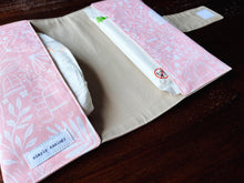 Load image into Gallery viewer, Pink Fairy Garden Diaper Clutch
