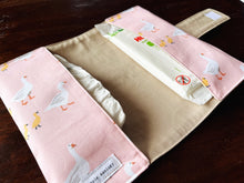 Load image into Gallery viewer, Ducks in a Row Pink Diaper Clutch
