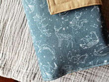 Load image into Gallery viewer, Blue Constellation Diaper Clutch
