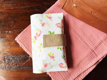 Load image into Gallery viewer, Pink Floral Diaper Clutch
