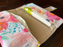 Load image into Gallery viewer, Watercolor Floral Diaper Clutch
