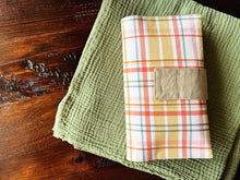 Load image into Gallery viewer, Pink Plaid Diaper Clutch
