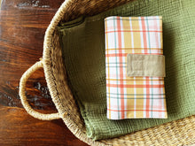 Load image into Gallery viewer, Pink Plaid Diaper Clutch

